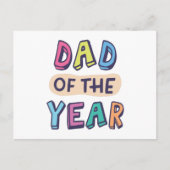 Pap van het Jaar Briefkaart (Voorkant)