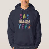 Pap van het Jaar Hoodie (Voorkant)