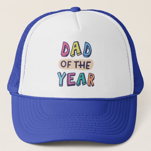 Pap van het Jaar Trucker Pet (Voorkant)