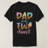 Pap van het meisje van twee zweet-verjaardag Ice C T-shirt (Design voorkant)