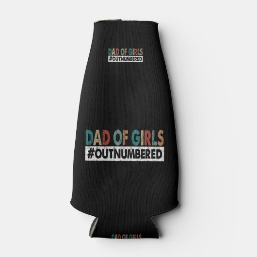 Pap van meisje flesjeskoeler (Voorkant)