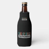 Pap van meisje flesjeskoeler (Fles Voorkant)