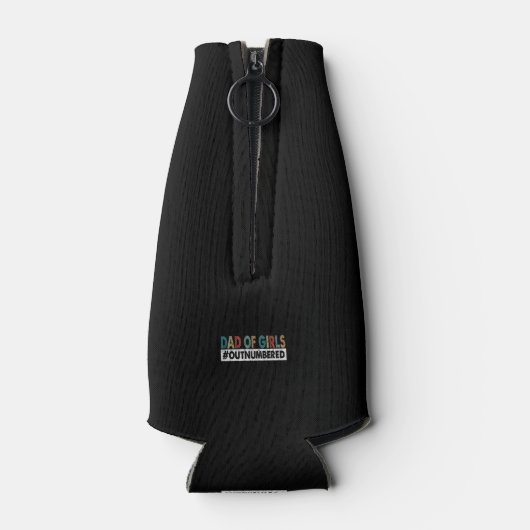 Pap van meisje flesjeskoeler (Achterkant)