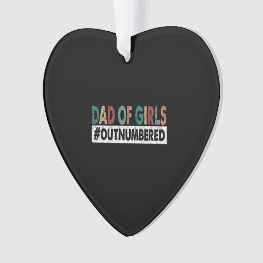 Pap van meisje ornament (voorkant)