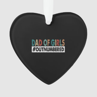 Pap van meisje ornament