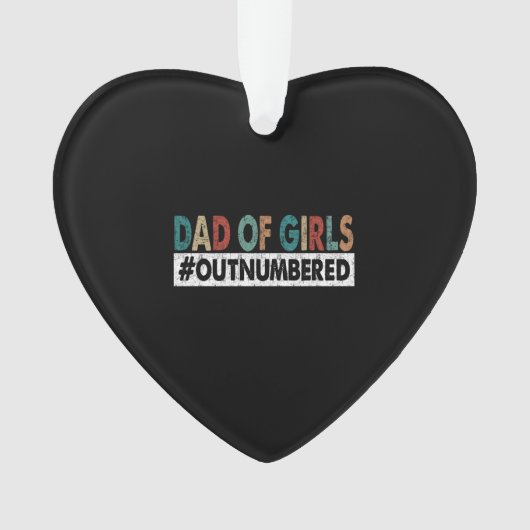 Pap van meisje ornament (voorkant)