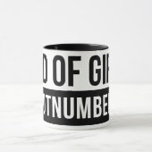 Pap van meisjes #Outnumed Mok (Midden)