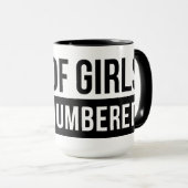 Pap van meisjes #Outnumed Mok (Voorkant rechts)