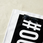 Pap van meisjes #Outnumed Strandlaken (In situ)