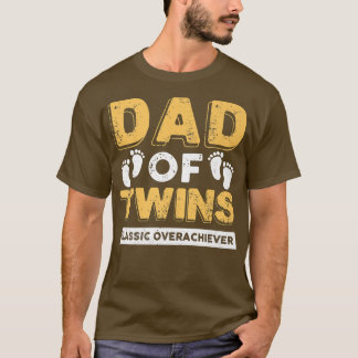 Pap van Twins Classic Overerver Funny Twin Pap F T-shirt