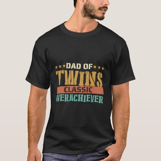 Pap van Twins Classic Overhaalver T-shirt (Voorkant)