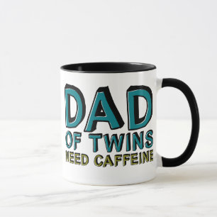 Pap van Twins heeft Caffeine nodig Mok