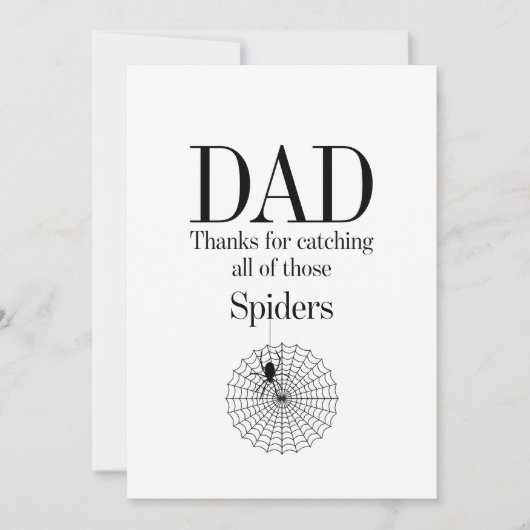 Pap vangt Vaderdag Birthday Card Kaart (Voorkant)