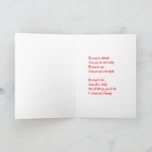 Pap verjaardagswenskaarten kaart (Binnen)
