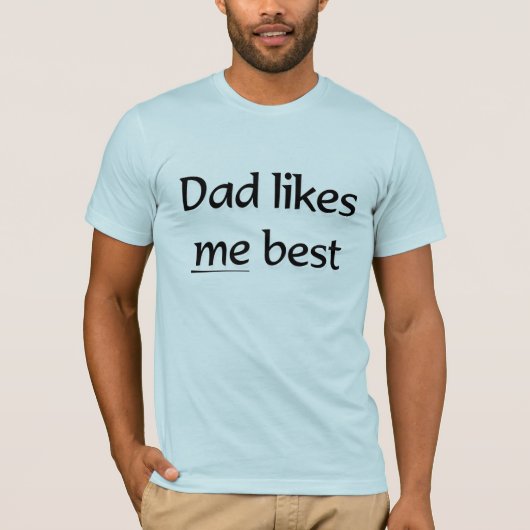 Pap vindt me het beste t-shirt (Voorkant)