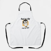 Pap voor dag, Chef voor nacht Schort (Voorkant)
