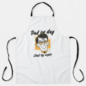 Pap voor dag, Chef voor nacht Schort (Voorkant)