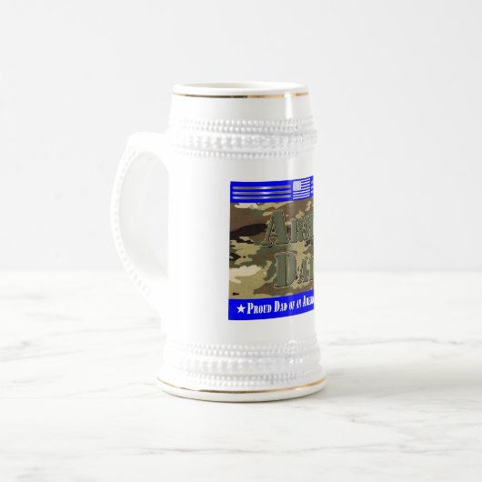 Pap voor het leger bierpul (Voorkant links)