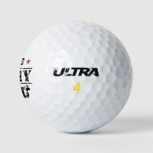 Pap voor het leger golfballen (Logo)