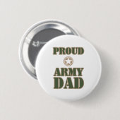 Pap voor het leger ronde button 5,7 cm (Voorkant /achterkant)