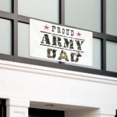 Pap voor het leger spandoek (Buitenkant Gebouw)