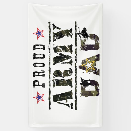 Pap voor het leger spandoek (Verticaal)