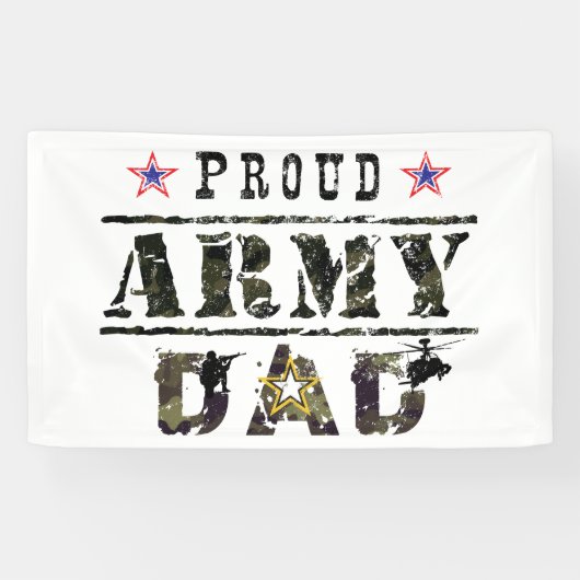 Pap voor het leger spandoek (Horizontaal)