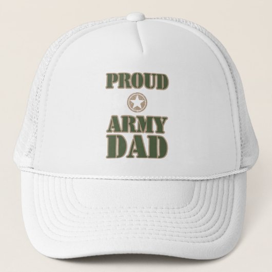 Pap voor het leger trucker pet (Voorkant)