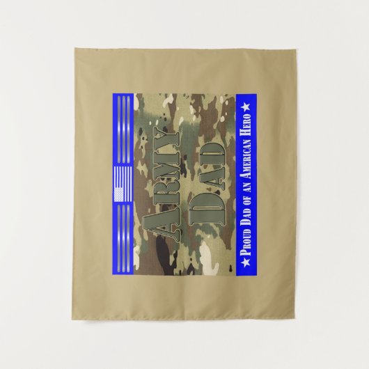 Pap voor het leger wandkleed (Voorkant)