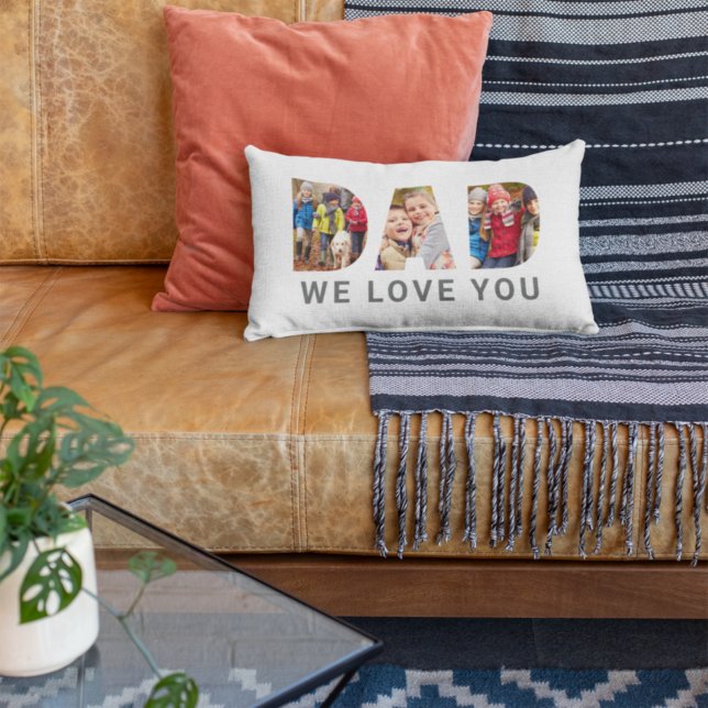 Pap We houden van je eigen vaders Dag 3 Foto Colla Kussen (Creator heeft geüpload)