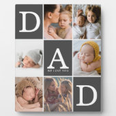 Pap We houden van je foto Collage Fotoplaat (Voorkant)