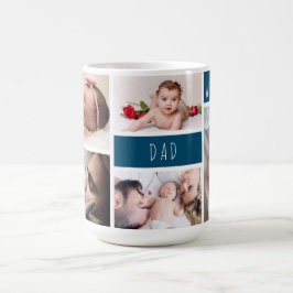 Pap We houden van je foto Collage Koffiemok