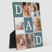 Pap We houden van je foto Collage Plaque Fotoplaat (Zijkant)