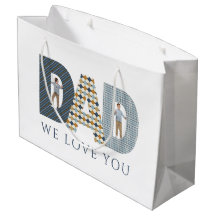 Pap We houden van je foto Gift Bag