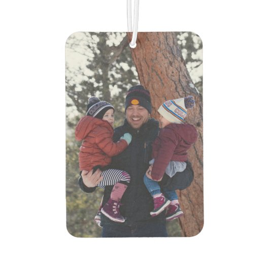 Pap We houden van je Foto Luchtverfrisser (Achterkant)