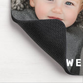 Pap, we houden van je harten overlay Vaderdag foto Muismat (Hoek)