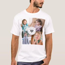Pap We houden van je stomme hart Kinder 4 Foto Col T-shirt