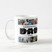 Pap, we houden van je - Vaderdag 6 Fotocollage Koffiemok (Links)