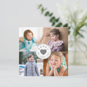 Pap We Love You Heart Fotocollage (Staand voorkant)