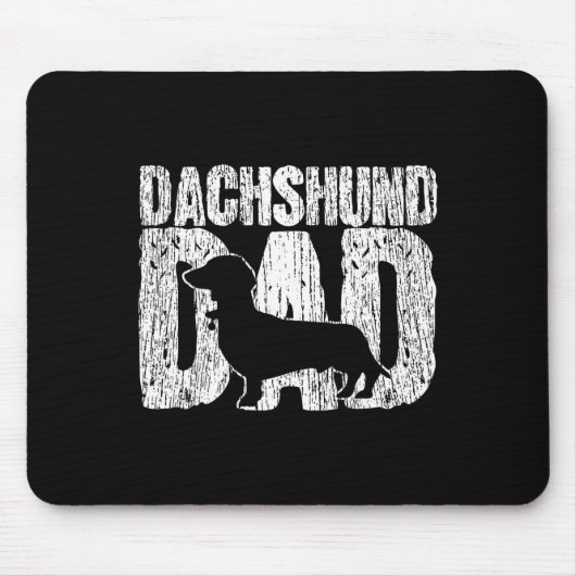 Pap Wiener Vader Vaders Dag Gift Muismat (Voorkant)