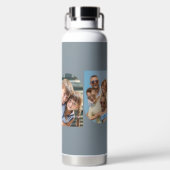 Pap Wij houden van je altijd 6 fotocollage 32oz Waterfles (Achterkant)