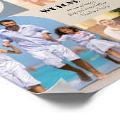 Pap Wij houden van je Altijd Modern 4 Foto Poster (Hoek)