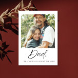 Pap wil dat je me naar de Aisle Vader Bride leidt. Briefkaart<br><div class="desc">Pap wil dat je me de gangbare vader van het Bride-voorstel laat vallen.</div>