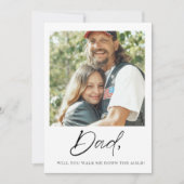 Pap wil dat je me naar de Aisle Vader Bride leidt. Kaart (Voorkant)