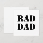 Pap, wit en zwart, modern (Voorkant / Achterkant)
