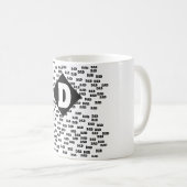 Pap-wolk Koffiemok (Voorkant rechts)