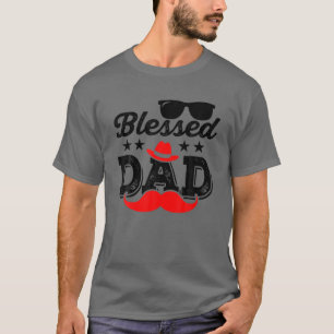 Pap zonder benen Funny Fathers Day Pet Sunglass Mu T-shirt
