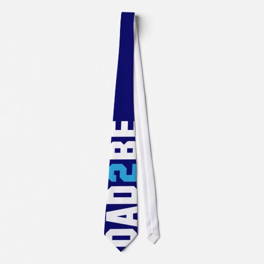 Papa2Be - Papa moet worden Stropdas (Voorkant)