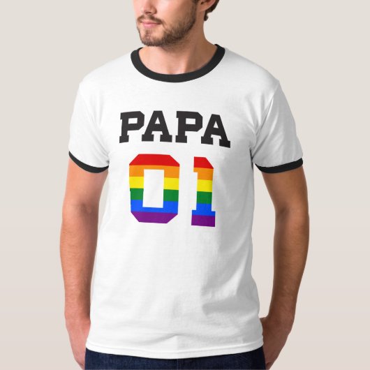 Papa 01 t-shirt (Voorkant)