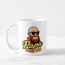Papa 100% fun koffiemok